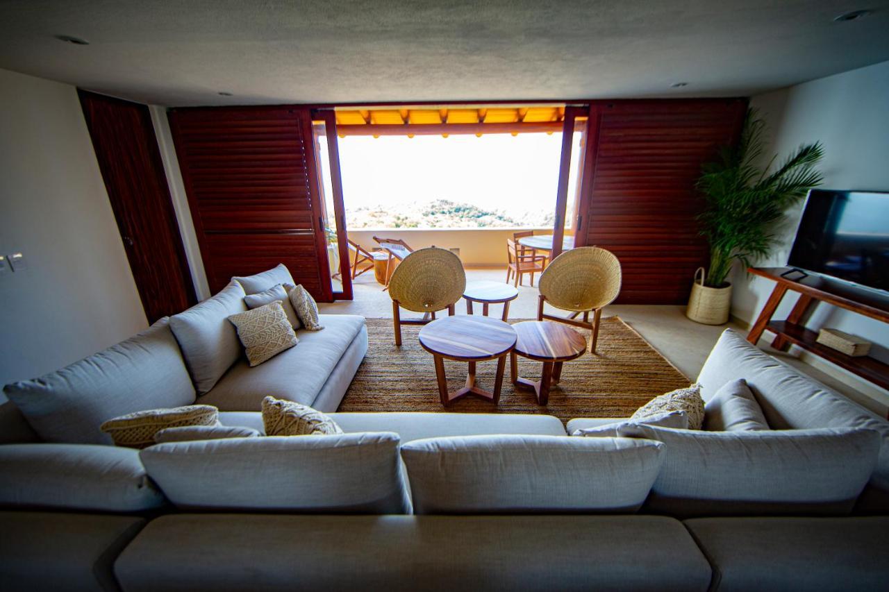 Villas Del Vigia Zihuatanejo Bagian luar foto